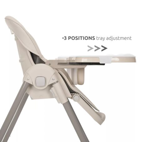 Lorelli Tummy Time multifunkciós etetőszék - Beige 