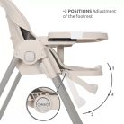 Lorelli Tummy Time multifunkciós etetőszék - Green 