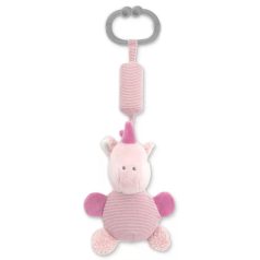   Lorelli Toys Campanula plüss babakocsi játék - Pink Unikornis 