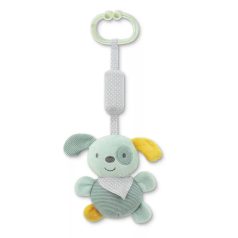   Lorelli Toys Campanula plüss babakocsi játék - Zöld Kutya