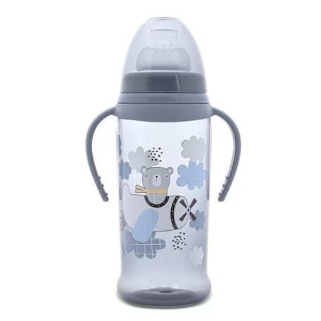 Lorelli My Friend itatópohár fogantyúval 350ml - Cameo Blue