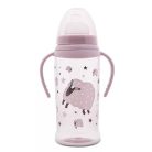 Lorelli My Friend itatópohár fogantyúval 360ml - Mellow Rose