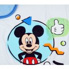 Disney Mickey és Plútó wellsoft béléses pamut babatakaró  70x90cm - fehér