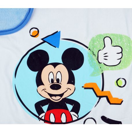 Disney Mickey és Plútó wellsoft béléses pamut babatakaró  70x90cm - fehér
