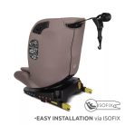 Lorelli Rodeo 360 isofix autósülés 40-150cm - Dark Pink