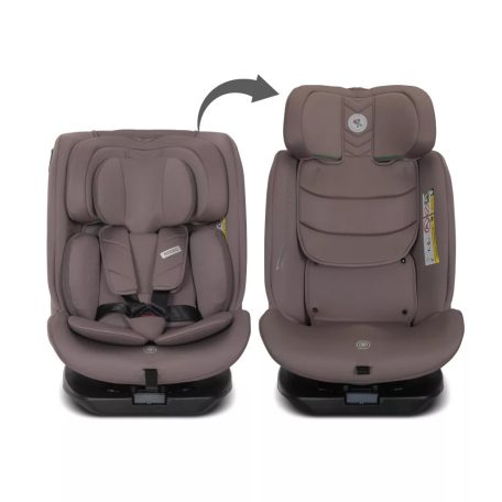 Lorelli Rodeo 360 isofix autósülés 40-150cm - Dark Pink