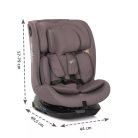 Lorelli Rodeo 360 isofix autósülés 40-150cm - Green&Grey 