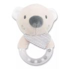 Lorelli Toys Plüss csörgő - Bézs Maci 