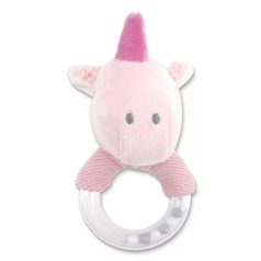 Lorelli Toys Plüss csörgő - Pink Unikornis 