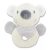 Lorelli Toys Plüss csörgő karika - Bézs Maci 