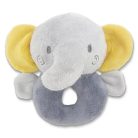 Lorelli Toys Plüss csörgő karika - Szürke Elefánt 