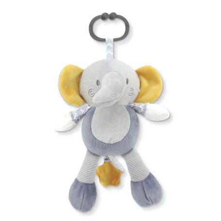 Lorelli Toys plüss zenélő játék - Szürke Elefánt-klón