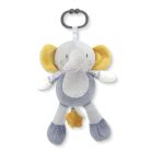 Lorelli Toys plüss zenélő játék - Szürke Elefánt