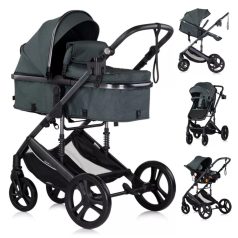   Chipolino Amore 3:1 babakocsi mózessé alakítható sportrésszel - Basil