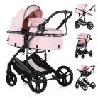 Chipolino Amore 3:1 babakocsi mózessé alakítható sportrésszel - Pink Marshmallow 