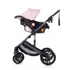 Chipolino Amore 3:1 babakocsi mózessé alakítható sportrésszel - Pink Marshmallow 