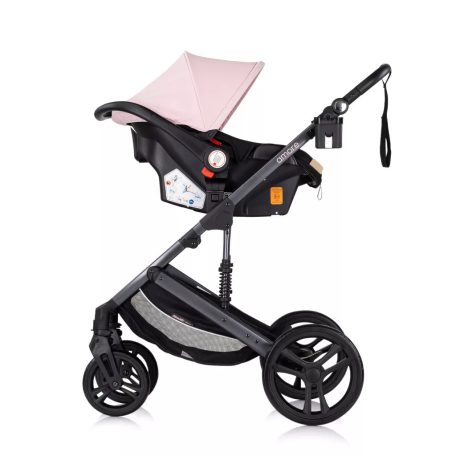 Chipolino Amore 3:1 babakocsi mózessé alakítható sportrésszel - Pink Marshmallow 