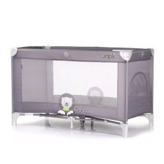 Chipolino Capri 1 szintes utazóágy - Bear grey