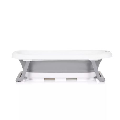 Chipolino Isla összecsukható kád hálós babatartóval 81 cm - Grey