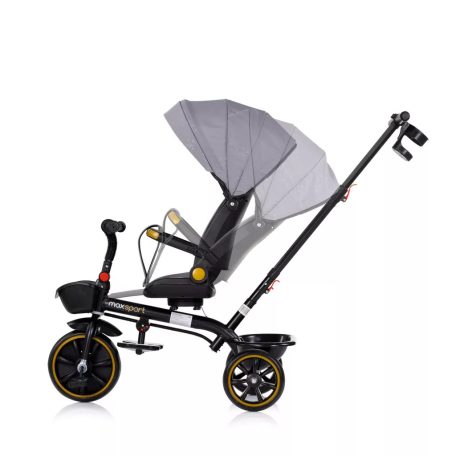 Chipolino Max Sport tricikli kupolával - Anthracite 