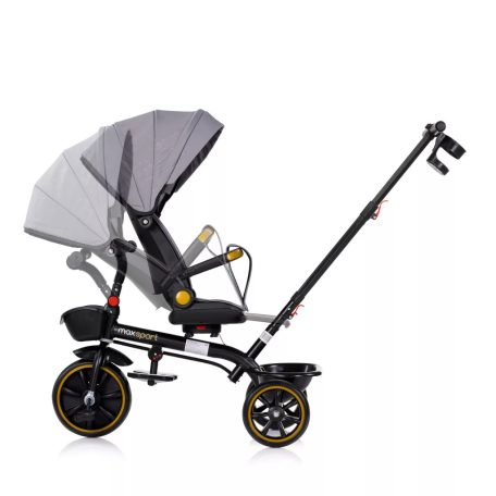 Chipolino Max Sport tricikli kupolával - Anthracite 