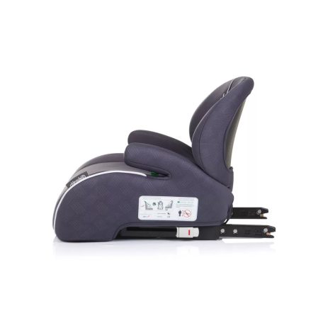 Chipolino Sonic autós ülésmagasító 125-150 cm Isofix - Anthracite 