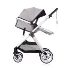 Chipolino Vista 3:1 babakocsi mózessé alakítható sportrésszel - Cloud grey