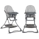 Lorelli Bonbon fix etetőszék - Gray Leather 