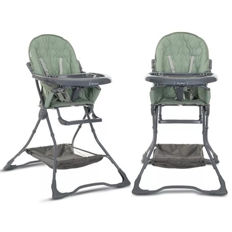 Lorelli Bonbon fix etetőszék - Green Leather 