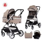 Chipolino Vista 3:1 babakocsi mózessé alakítható sportrésszel - Tiramisu 