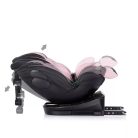 Chipolino Hypnotic autósülés I-Size 40-150cm - Pink Marshmallow