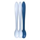 Baby-Nova hosszúnyelű kanál 3 db - kék