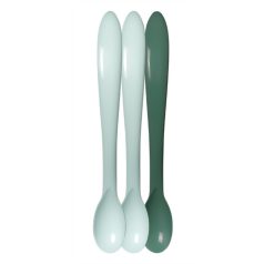 Baby-Nova hosszúnyelű kanál 3 db - zöld