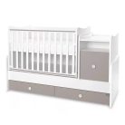 Lorelli Trend PLUS kombi ágy 70x165 - White String 