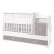 Lorelli Trend PLUS kombi ágy 70x165 - White String 