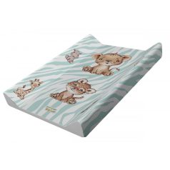   Babastar puha 2 ékes pelenkázó lap 50*70 cm - kék szafari
