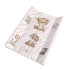 Babastar merev pelenkázó lap 50*70 cm - rózsaszín szafari