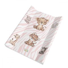   Babastar merev pelenkázó lap 50*70 cm - rózsaszín szafari