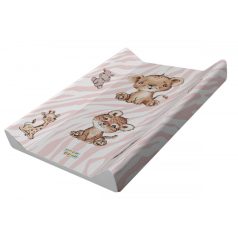   Babastar merev pelenkázó lap 50*70 cm - rózsaszín szafari