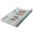 Babastar merev pelenkázó lap 50*70 cm - kék szafari