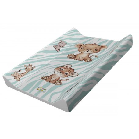 Babastar merev pelenkázó lap 50*70 cm - kék szafari