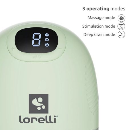 Lorelli Alice Hands Free elektromos mellszívó - Green