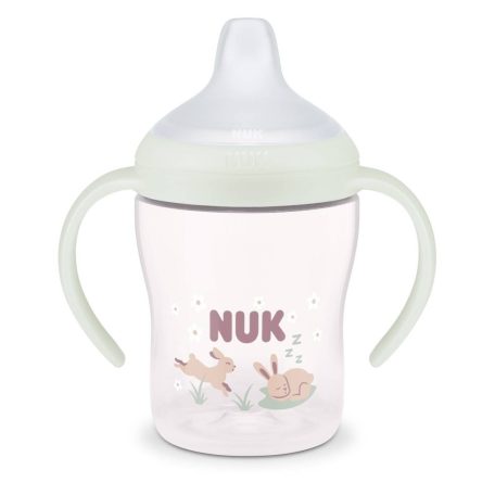 NUK Perfect Match tanulópohár Night 6+hó 150ml - rózsaszín nyuszi