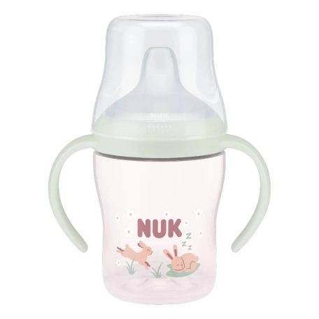 NUK Perfect Match tanulópohár Night 6+hó 150ml - rózsaszín nyuszi