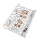 Babastar merev pelenkázó lap 50*70 cm - szürke szafari