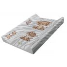 Babastar merev pelenkázó lap 50*70 cm - szürke szafari