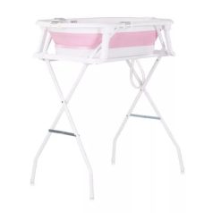   Chipolino Malibu kád leeresztő dugóval 87cm + állvány - pink