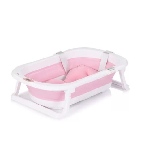 Chipolino Malibu kád leeresztő dugóval 87cm + állvány - pink