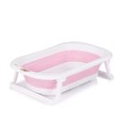Chipolino Malibu kád leeresztő dugóval 87cm + állvány - pink