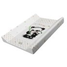 Babastar merev pelenkázó lap 50*70 cm - bézs panda és mamája